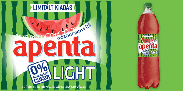 Új, görögdinnye ízű Apenta Light!