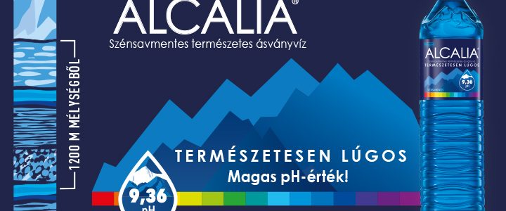 Alcalia – Új, természetesen lúgos, szénsavmentes természetes ásványvíz magas, 9,36-os pH-értékkel! Alcalia – Új, természetesen lúgos, szénsavmentes természetes ásványvíz magas, 9,36-os pH-értékkel!